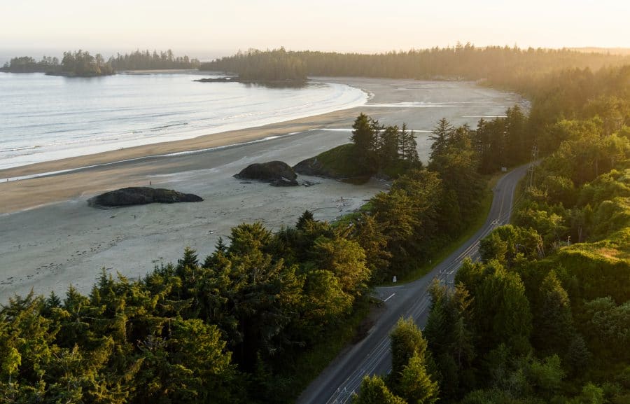 Beach in Pacific Rim National Park and the Pacific Rim Highway