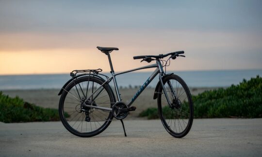 A Giant City Escape 2 parked by the beach