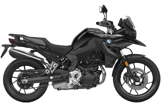 A profile image of a black 800 GS